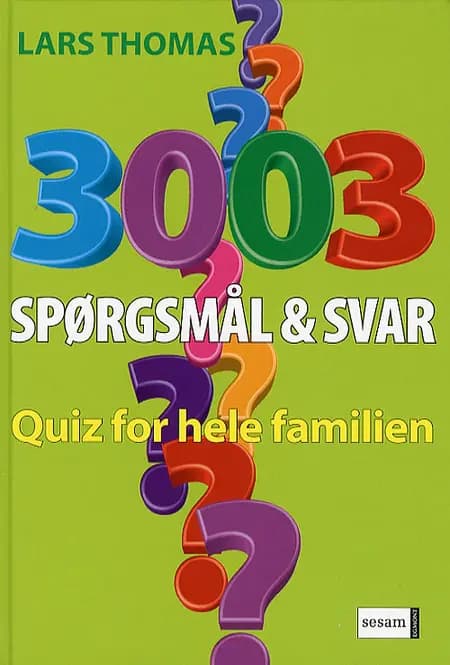3003 spørgsmål og svar af Lars Thomas