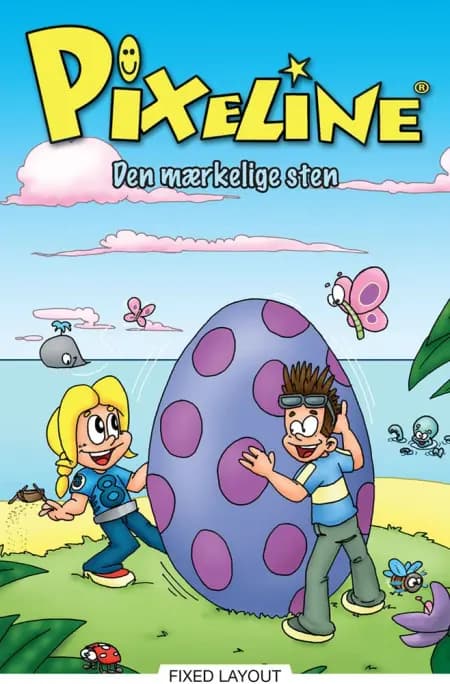 Pixeline: Den mærkelige sten af Pixeline