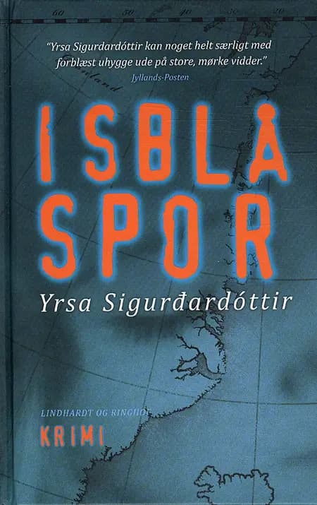 Isblå spor af Yrsa Sigurdardottir