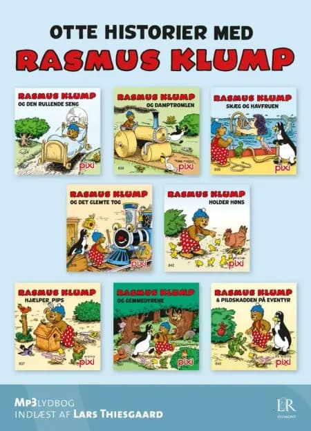 Otte historier med Rasmus Klump af Vilhelm Hansen