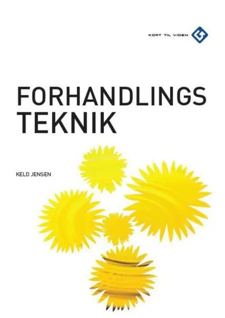 Forhandlingsteknik af Keld Jensen