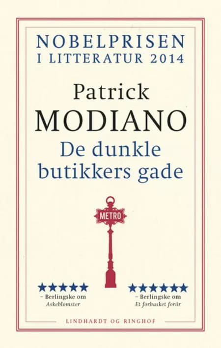 De dunkle butikkers gade af Patrick Modiano