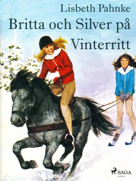 Britta och Silver på vinterritt af Lisbeth Pahnke