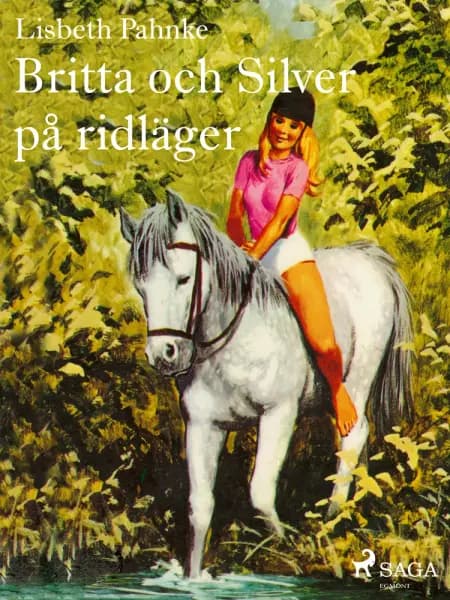 Britta och Silver på ridläger af Lisbeth Pahnke