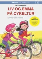 Liv og Emma på cykeltur af Line Kyed Knudsen