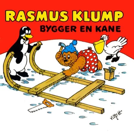 Rasmus Klump bygger en kane af Carla Hansen