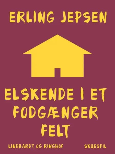 Elskende i et fodgængerfelt af Erling Jepsen