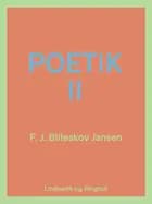 Poetik bind 2 af F. J. Billeskov Jansen