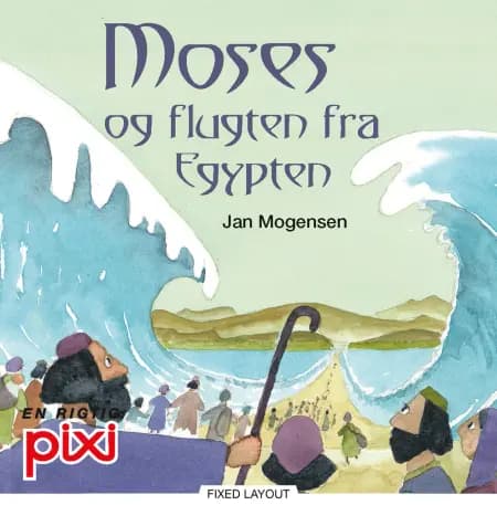 Moses og flugten fra Egypten af Jan Mogensen