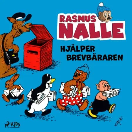 Rasmus Nalle hjälper brevbäraren af Vilhelm Hansen