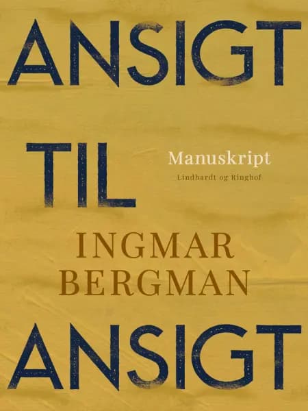 Ansigt til ansigt af Ingmar Bergman