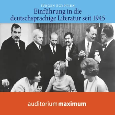 Einführung in die deutschsprachige Literatur nach 1945 af Jürgen Egyptien