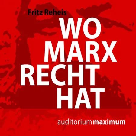 Wo Marx Recht hat af Fritz Reheis