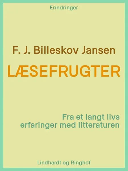 Læsefrugter af F. J. Billeskov Jansen
