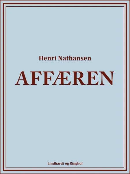 Affæren af Henri Nathansen