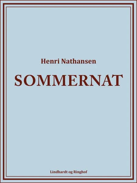 Sommernat af Henri Nathansen