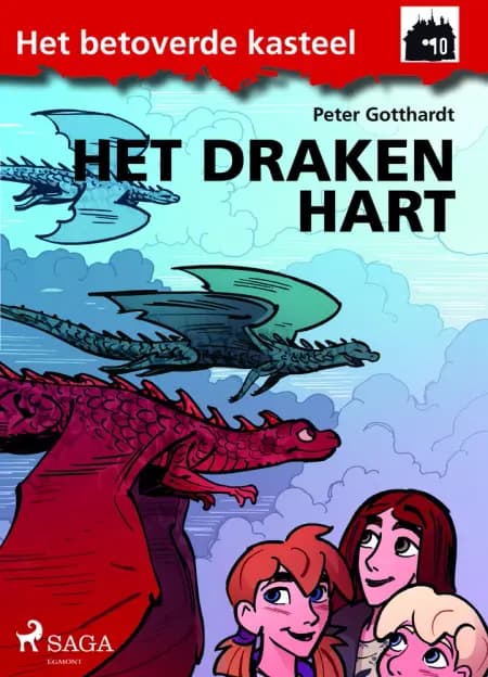 Het betoverde kasteel 10 - Het drakenhart af Peter Gotthardt