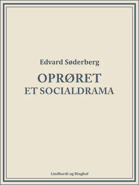Oprøret af Edvard Søderberg