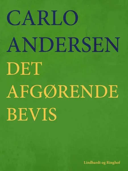 Det afgørende Bevis af Carlo Andersen