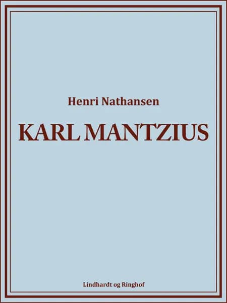 Karl Mantzius af Henri Nathansen