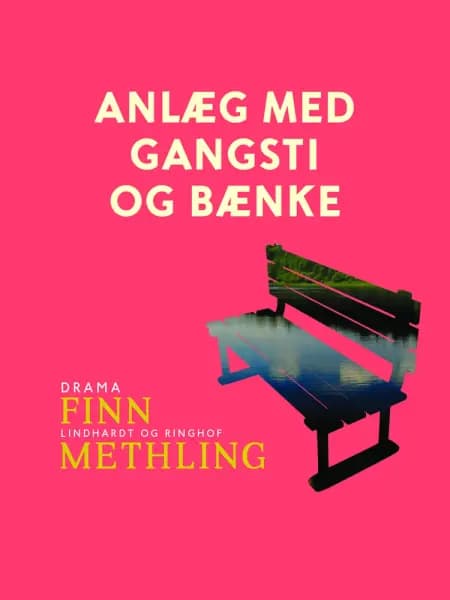 Anlæg med gangsti og bænke af Finn Methling