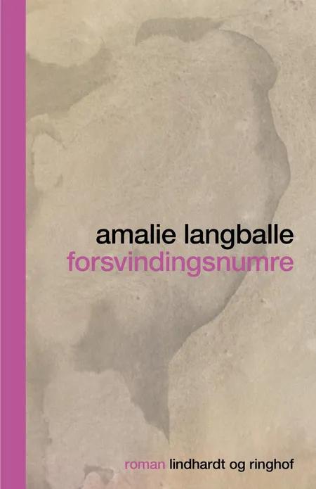 forsvindingsnumre af Amalie Langballe