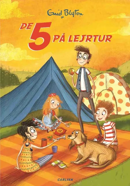 De Fem på lejrtur af Enid Blyton