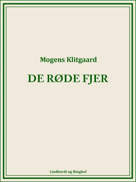De røde fjer af Mogens Klitgaard