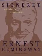 Signeret af Ernest Hemingway