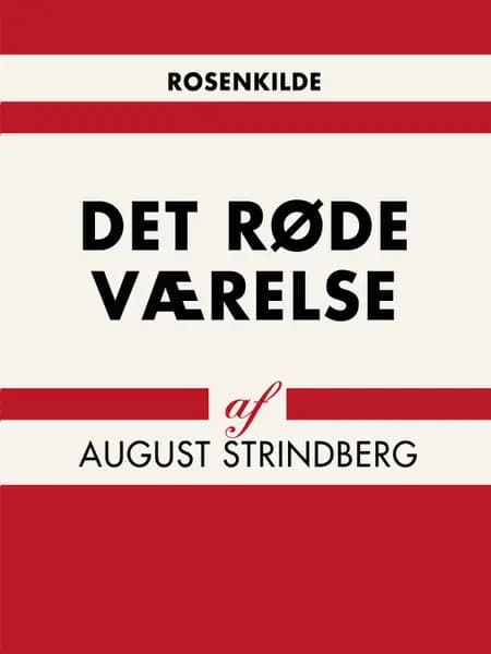 Det røde værelse af August Strindberg