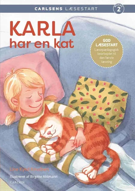 Carlsens Læsestart - Karla har en kat af Line Kyed Knudsen