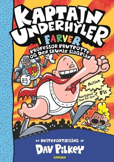 Professor Prutpotte og den skumle slagplan af Dav Pilkey