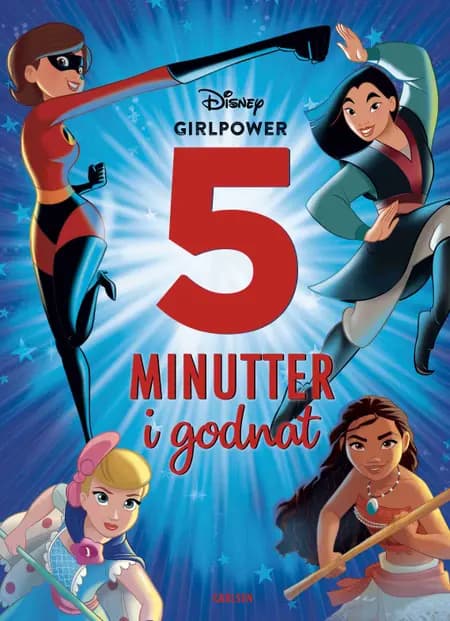 Fem minutter i godnat - Disney Girlpower af Disney