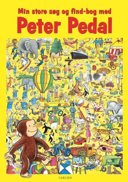 Min store søg og find-bog med Peter Pedal af H.A. Rey