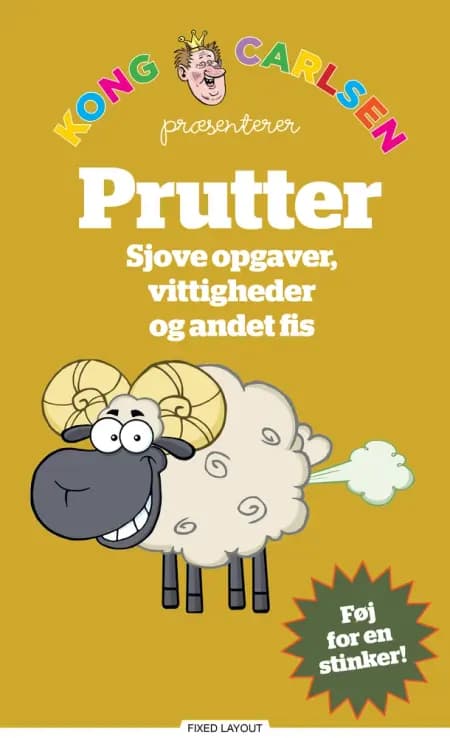 Kong Carlsen - Prutter: Sjove opgaver, vittigheder og andet fis af Kong Carlsen