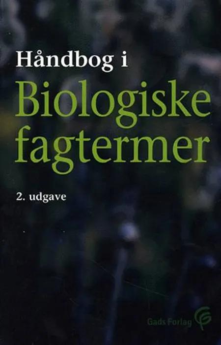 Håndbog i biologiske fagtermer af Ole Rasmussen