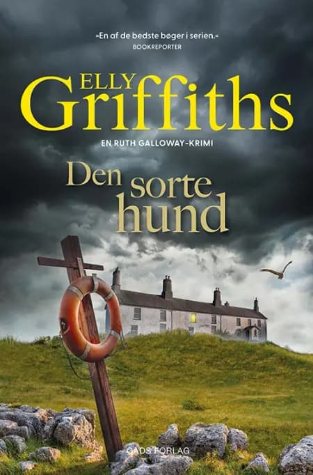 Den sorte hund, pb af Elly Griffiths
