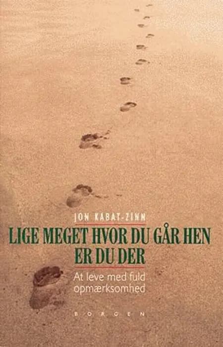 Lige meget hvor du går hen, er du der af Jon Kabat-Zinn