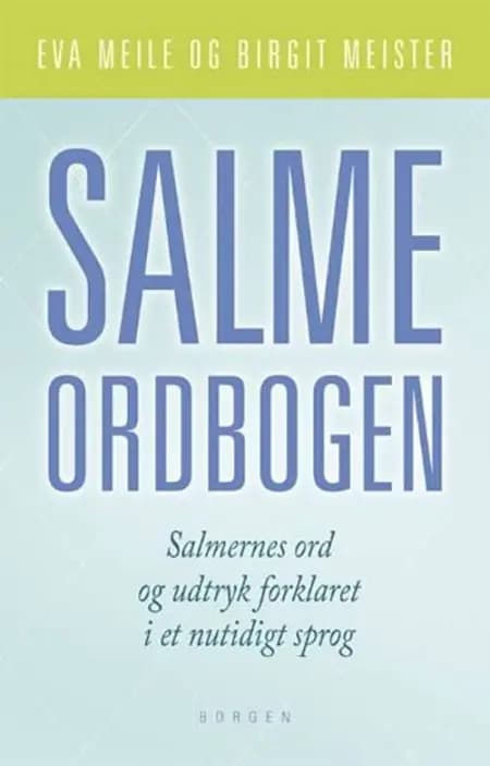 Salmeordbogen af Eva Meile