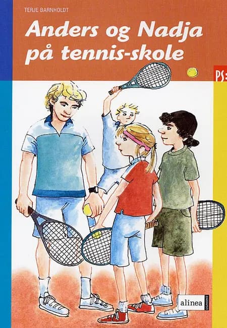 Anders og Nadja på tennisskole af Terje Barnholdt