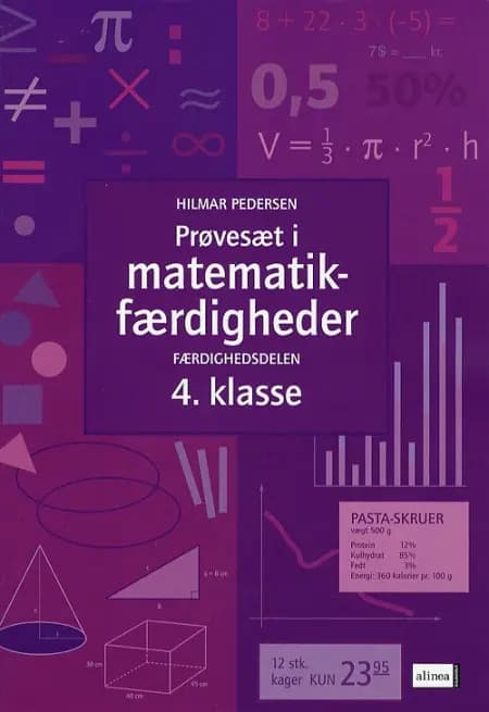 Prøvesæt i matematikfærdigheder 4. klasse af Hilmar Pedersen