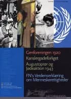 Genforeningen 1920, Kanslergadeforliget, Augustoprør og Jødeaktion 1943, FN's Verdenserklæring om Menneskerettigheder af Claus Buttenschøn og Olaf Ries