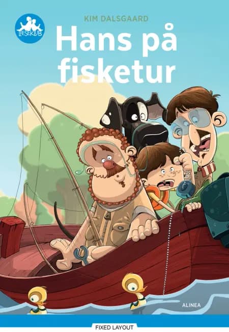 Hans på fisketur, Blå Læseklub af Kim Dalsgaard