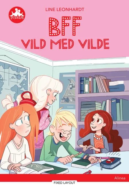 BFF - Vild med Vilde, Rød Læseklub af Line Leonhardt