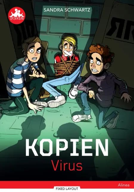 Kopien - Virus, Rød Læseklub af Sandra Schwartz