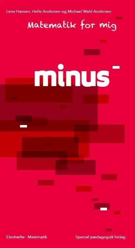 Matematik for mig, Minus af Michael Wahl Andersen