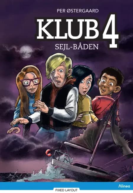 Klub 4 - Sejlbåden, Blå Læseklub af Per Østergaard