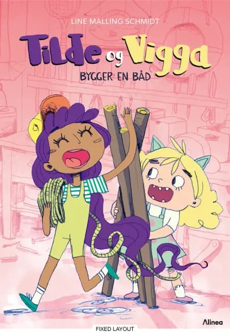 Tilde og Vigga bygger en båd, Grøn Læseklub af Line Malling Schmidt