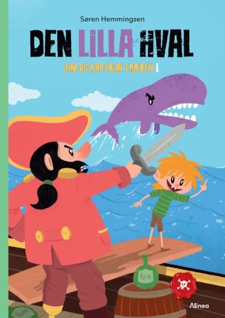 Jim og Kaptajn Træ-ben, Den lilla hval, Grøn Læseklub af Søren Hemmingsen