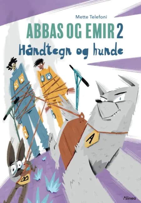 Abbas og Emir 2, Håndtegn og hunde, Rød Læseklub af Mette Telefoni